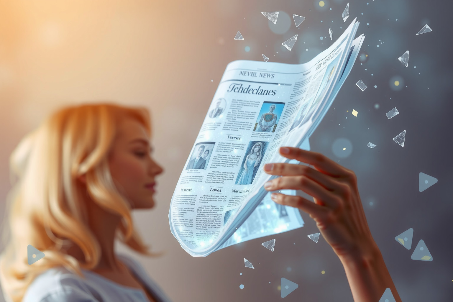 Sognare il giornale personale indica desiderio di riconoscimento sociale.