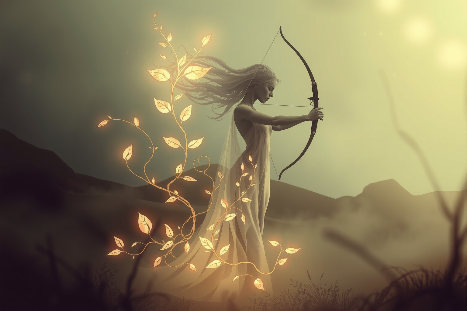 Artemide simboleggia forza femminile, natura selvaggia e indipendenza.