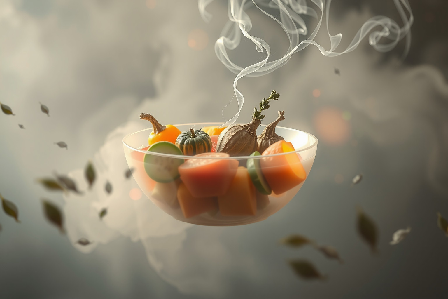 Il brodo vegetale nei sogni simboleggia guarigione e rinascita interiore.