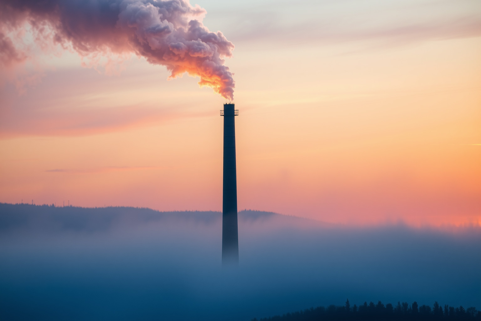 La ciminiera simboleggia nostalgie di un passato industriale perduto.