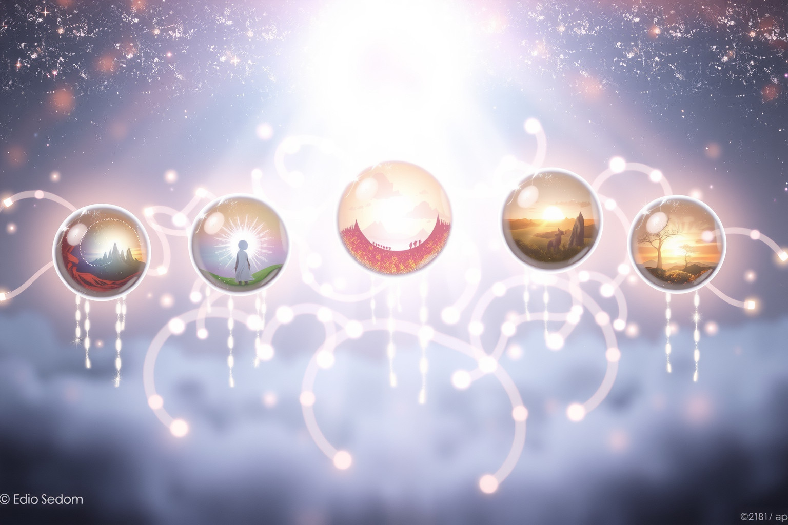 Sognare la luce astrale simboleggia intuizione e risveglio spirituale.