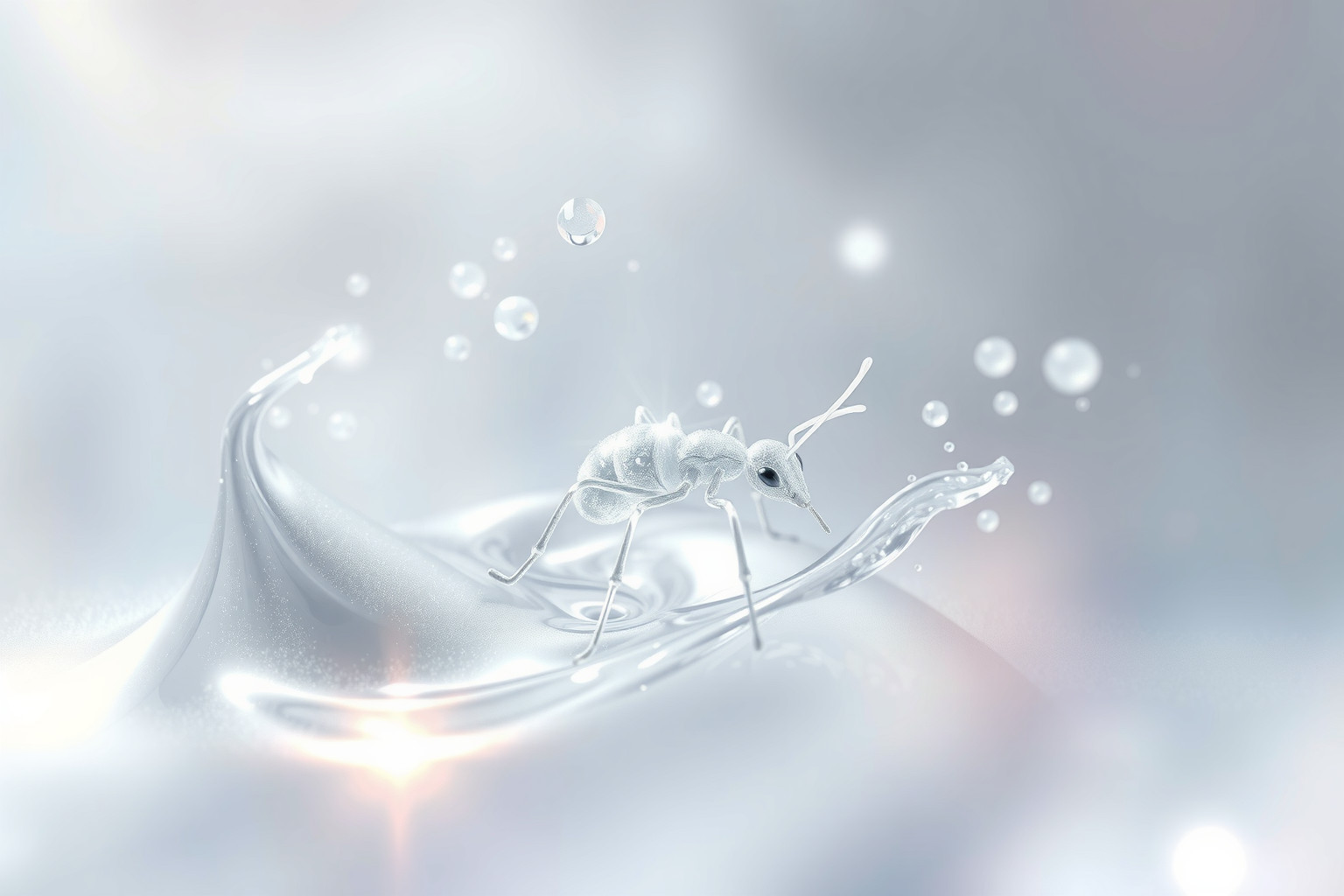 Sognare shampoo con formiche simboleggia problemi nascosti nella vita.