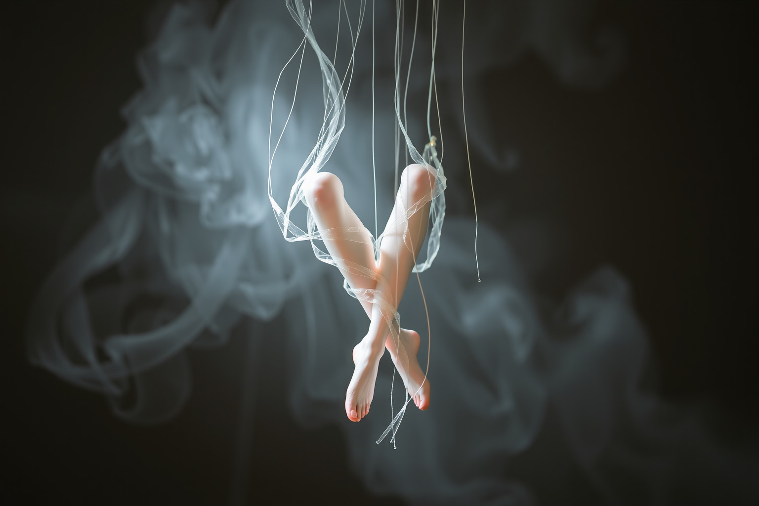 Le gambe a X rappresentano insicurezza e apertura emotiva nel sogno.