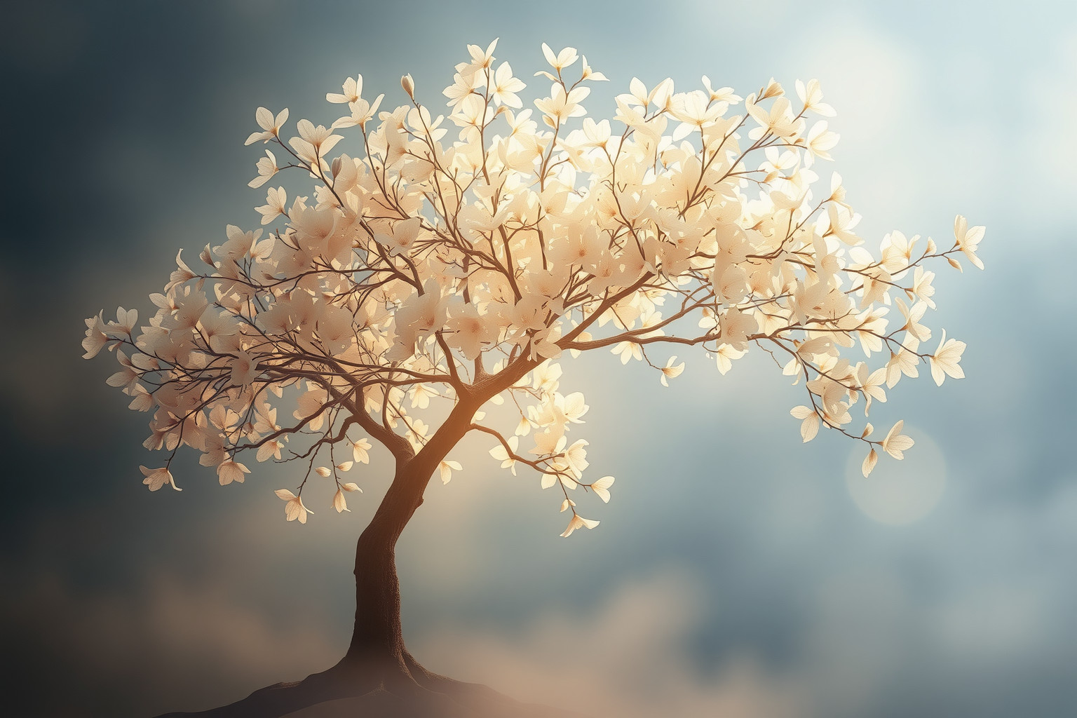 Il colore e forma dell’albero di Maggio riflettono emozioni interiori.