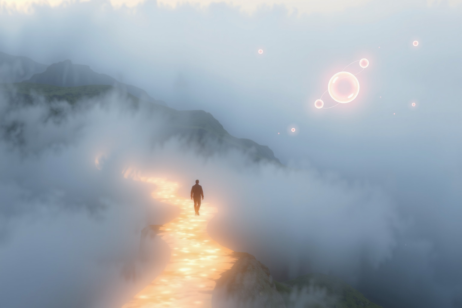 Il pellegrinaggio simboleggia un viaggio interiore di crescita spirituale profonda.