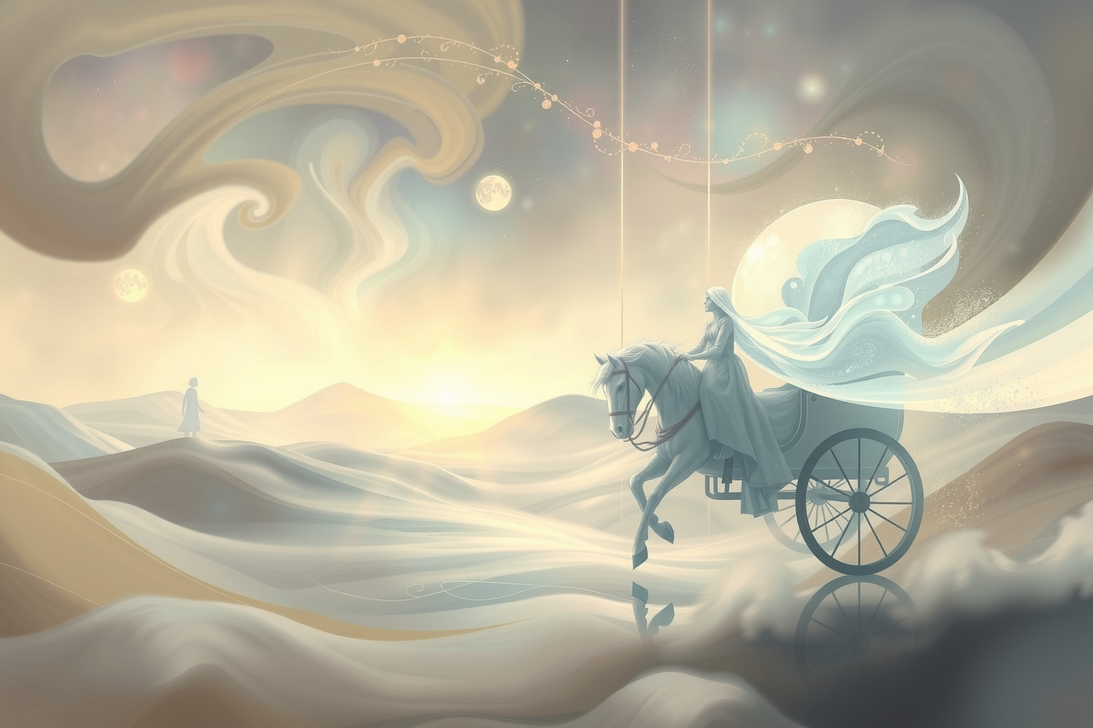 Il postiglione nei sogni guida il viaggio interiore e la consapevolezza.