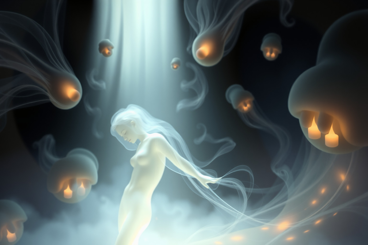 La Morgana simboleggia illusioni ingannevoli che confondono la mente.