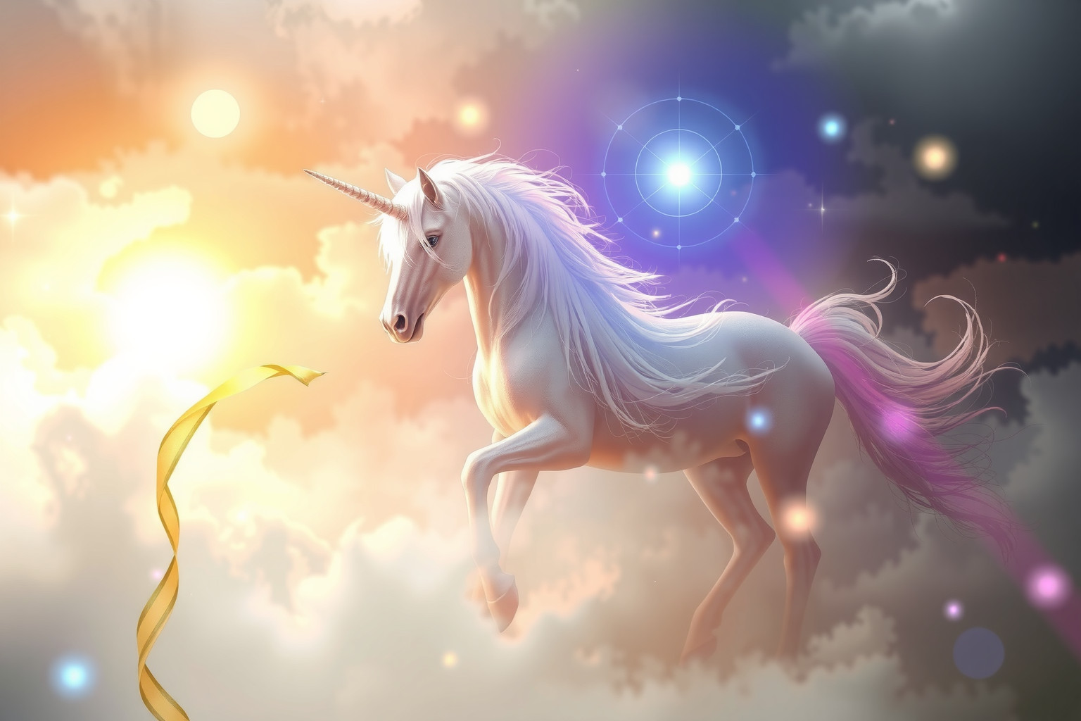 L’unicorno simboleggia purezza e protezione spirituale nei sogni.
