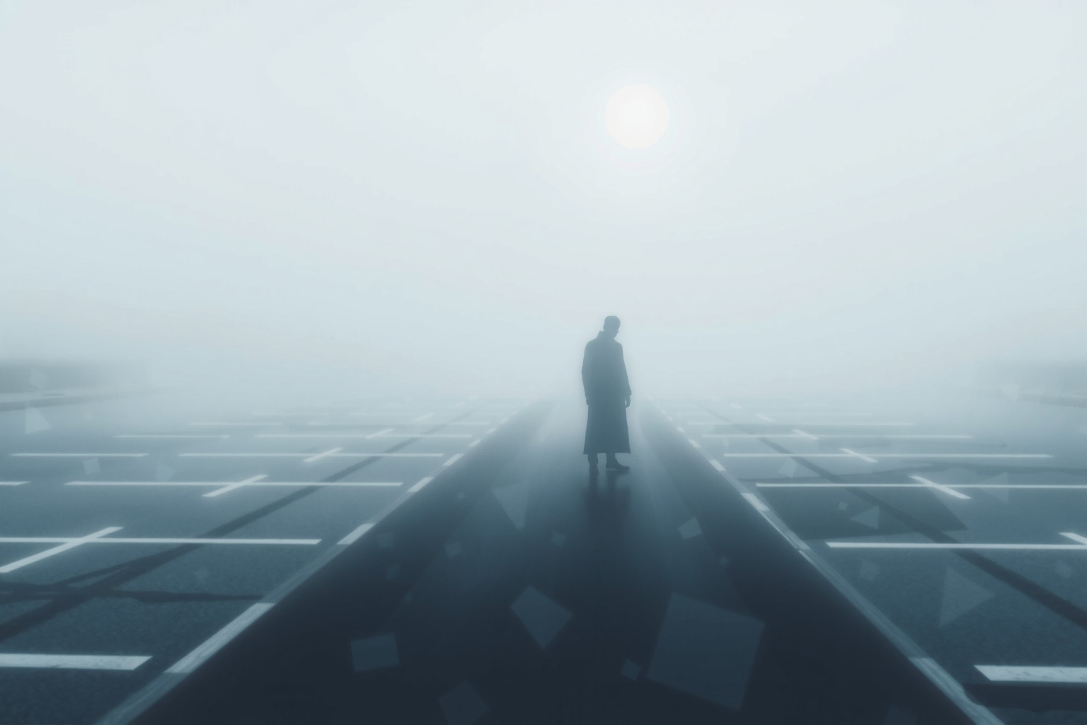 Parcheggiare vietato riflette ribellione e senso di alienazione interiore.