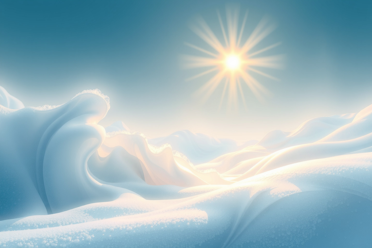 Sognare brina e sole simboleggia equilibrio tra freddezza e calore.