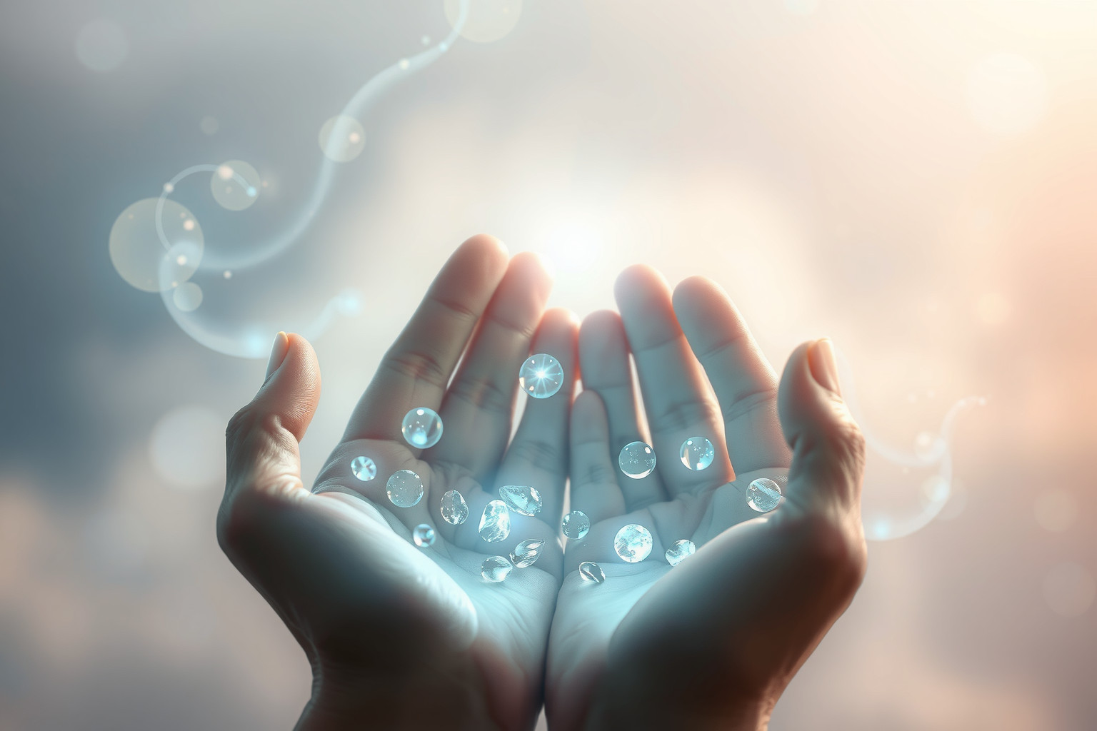 Sognare la rugiada simboleggia rinascita spirituale e guarigione profonda.