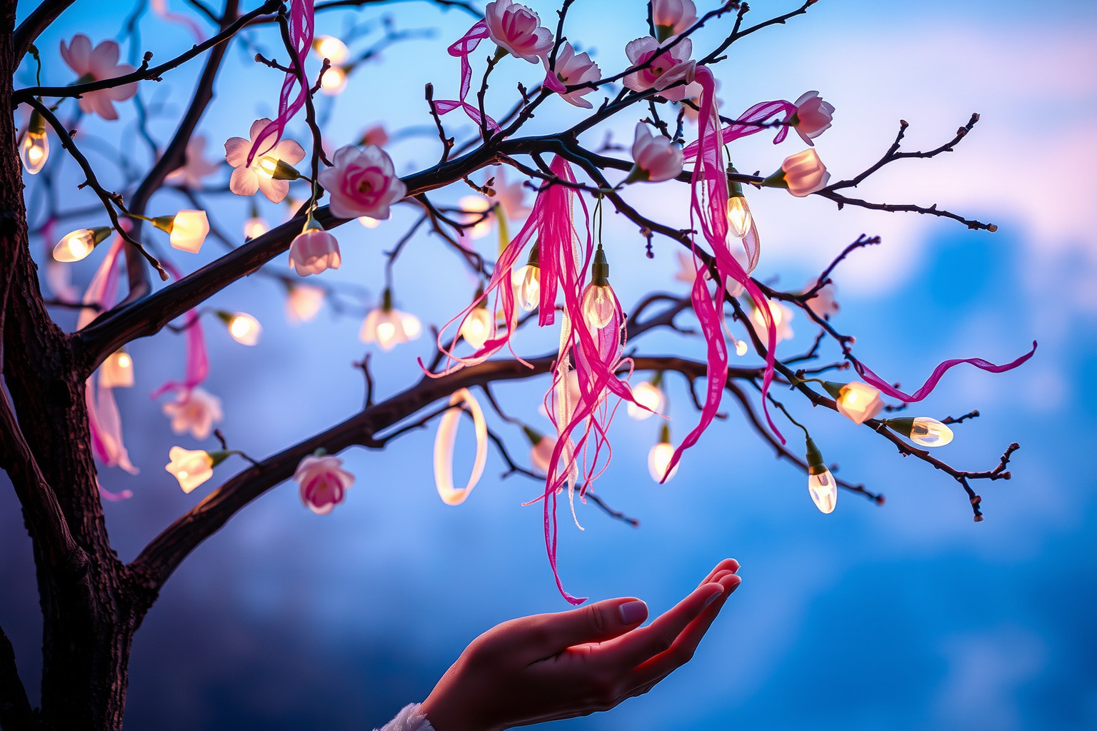 Sognare l’albero di Maggio riflette creatività e crescita interiore.