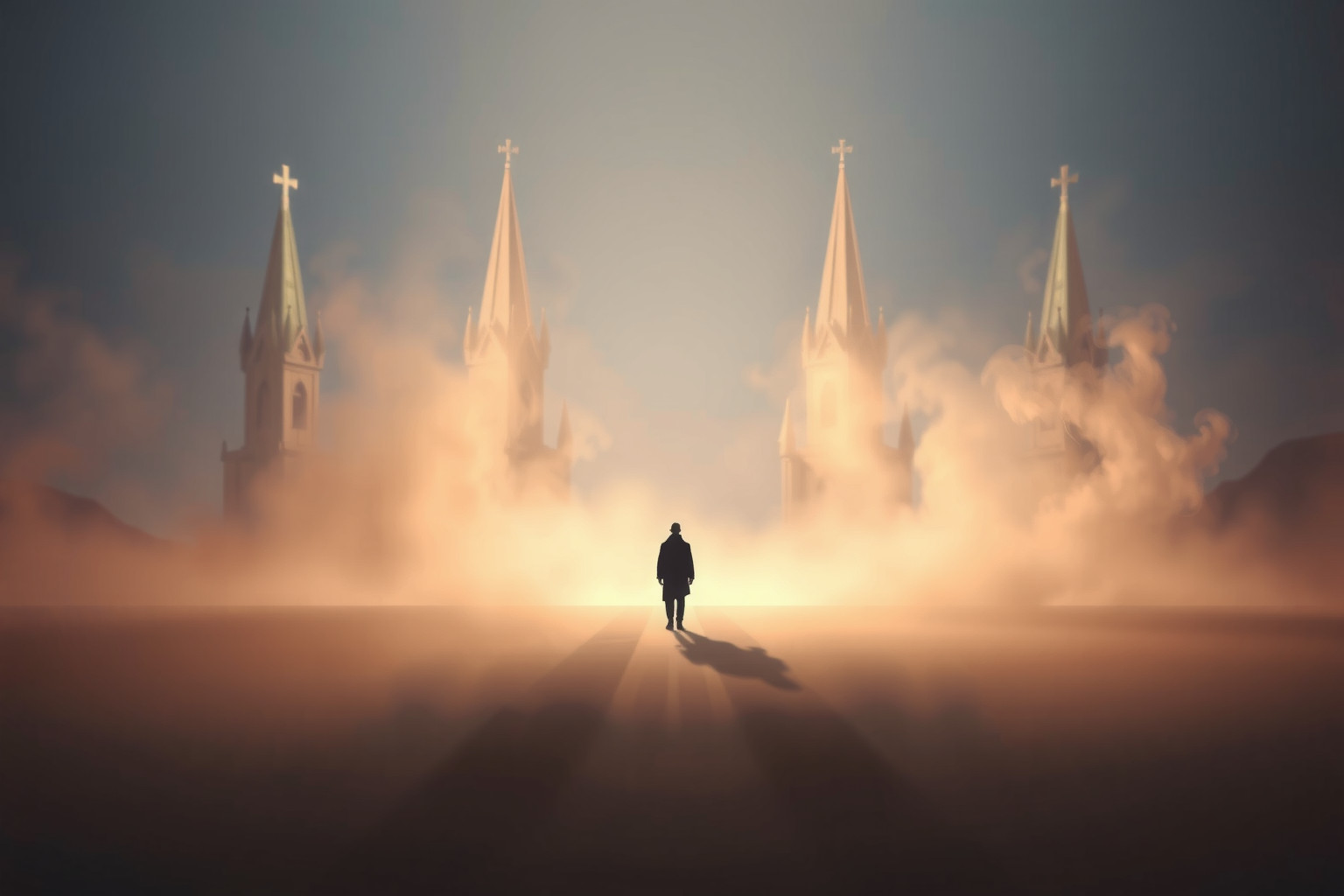 Sognare disobbedienza religiosa indica conflitti interiori spirituali profondi.