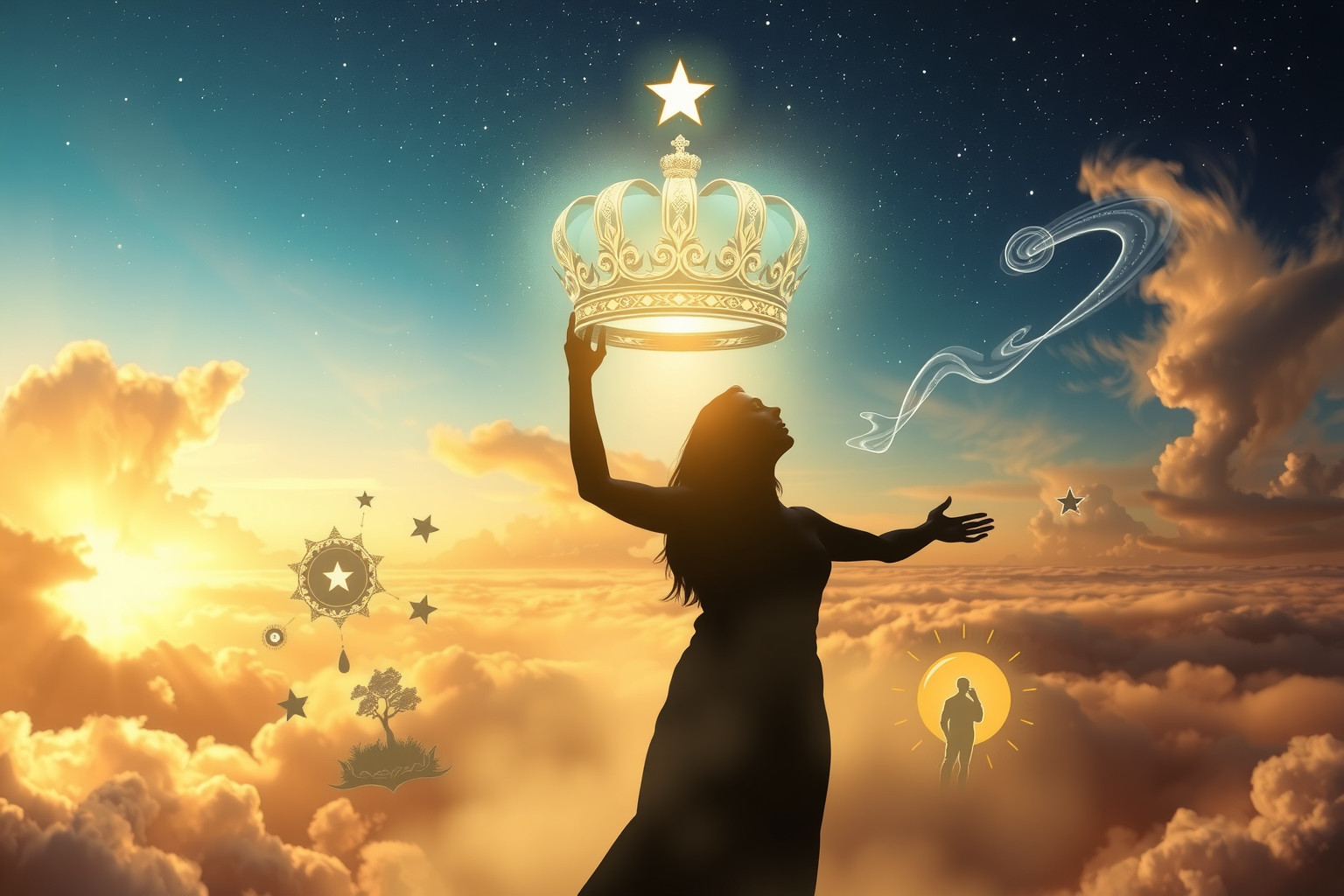 Sognare di essere incoronati simboleggia potere e successo imminenti.
