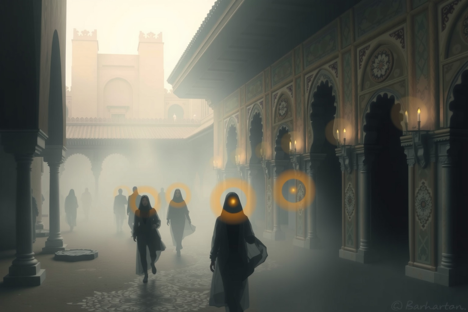 Sognare fughe all'Alhambra simboleggia timori interiori nascosti.