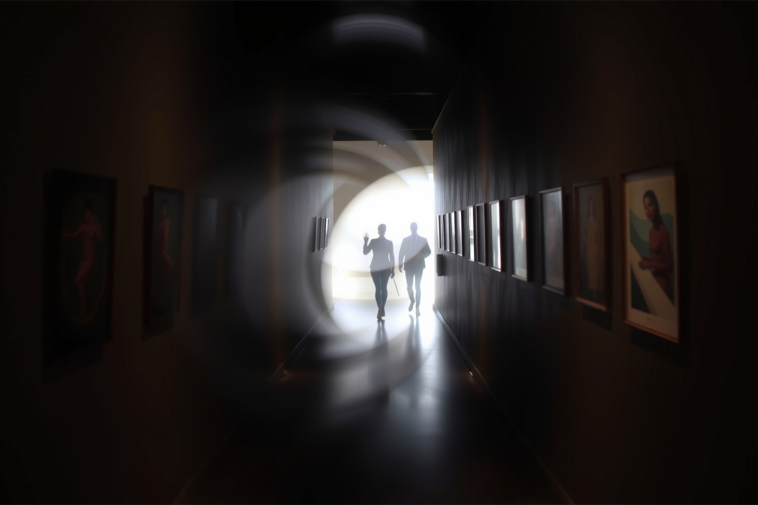 Sognare l’inseguimento in museo riflette ansie e paure interiori.
