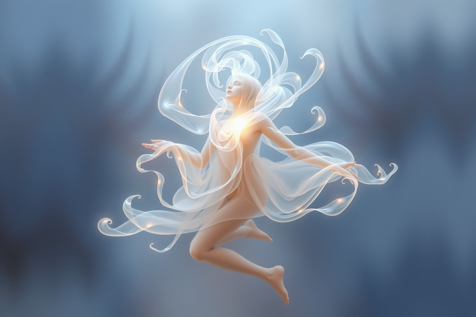 Sognare possessione spirituale indica conflitti interiori irrisolti.