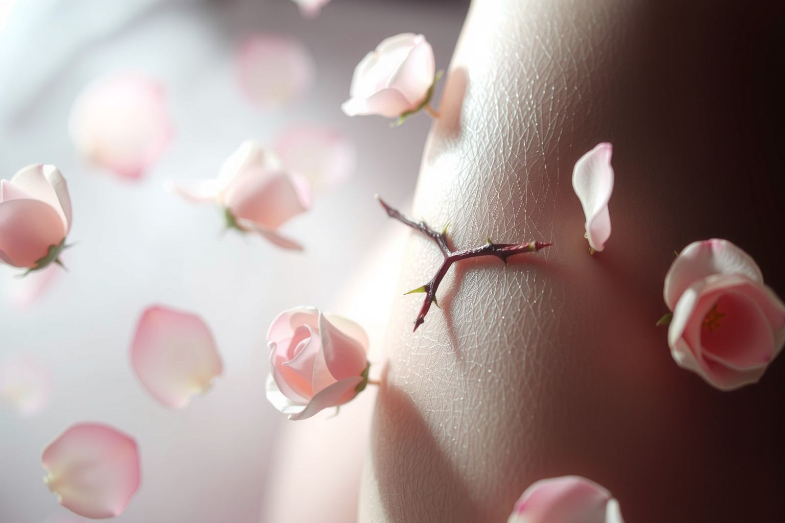 Sognare spine di rosa simboleggia avvertimenti e difficoltà imminenti.