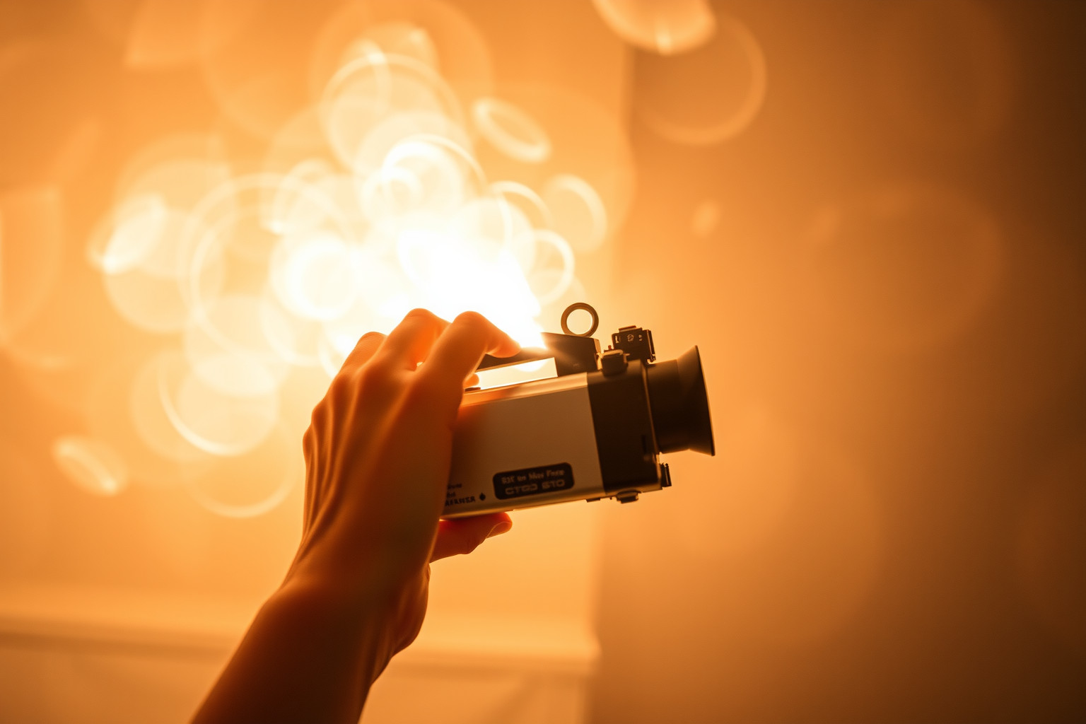 Sognare videocamere portatili riflette il desiderio di eternare ricordi.
