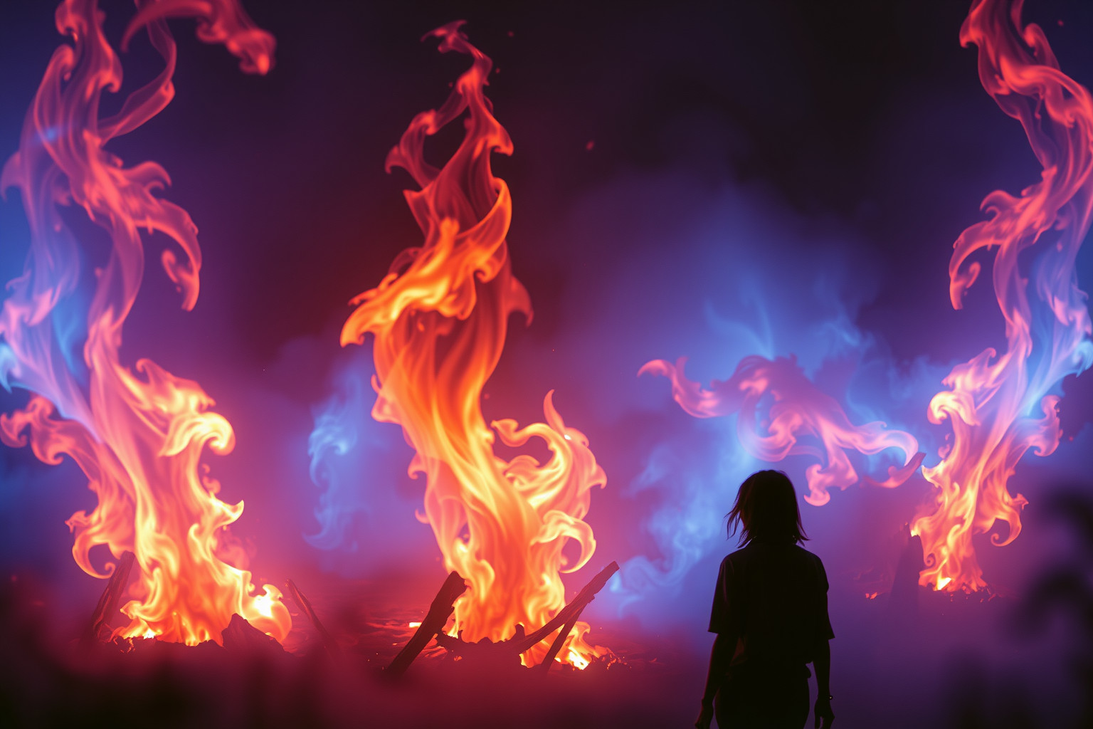 Sognare il fuoco simboleggia trasformazione profonda e rinascita interiore.