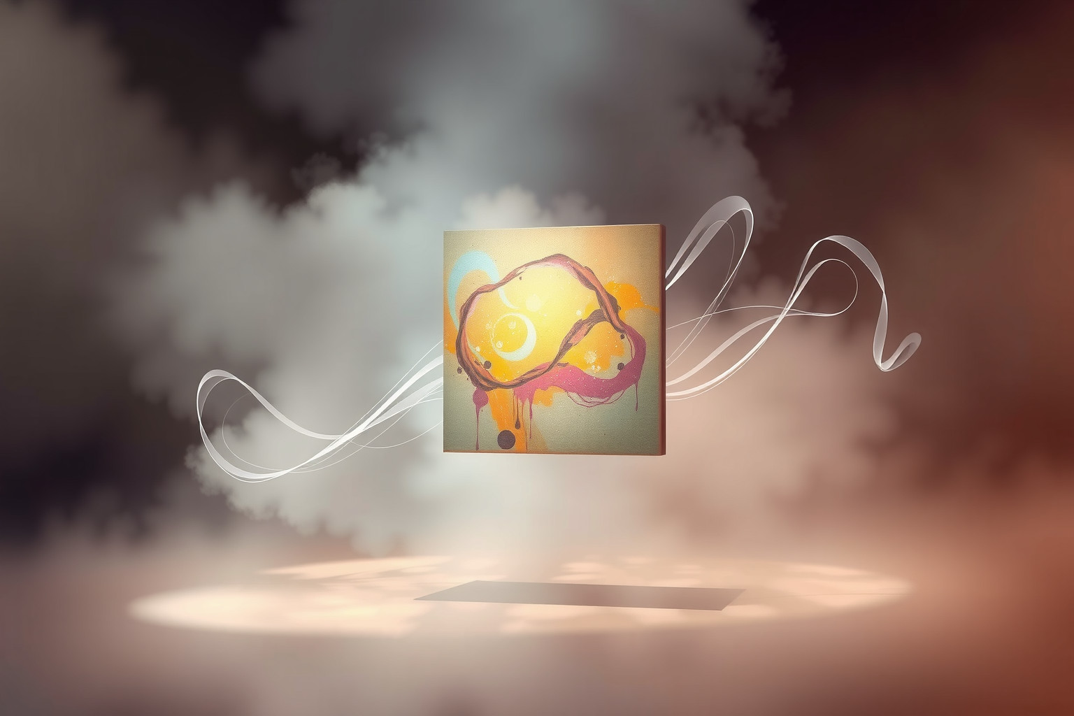 Sognare un quadro riflette la tua creatività e visione interiore.