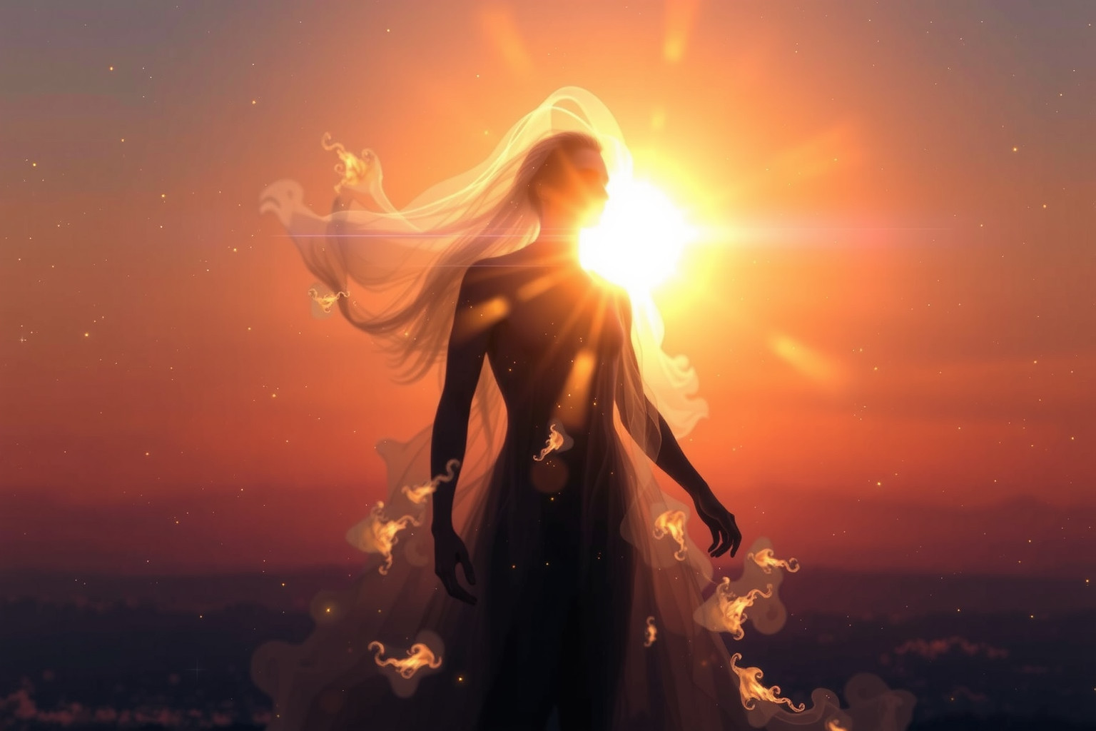 Sognare luce e calore simboleggia energia positiva e crescita interiore.