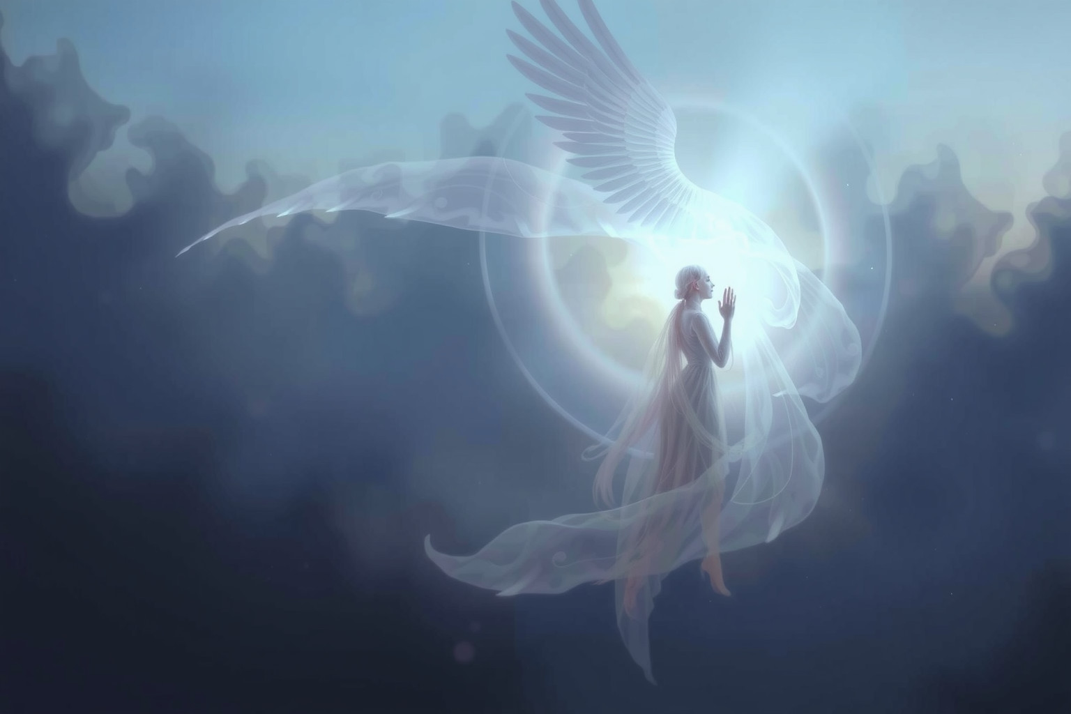 Sognare il purgatorio indica un momento di transizione e riflessione interiore.