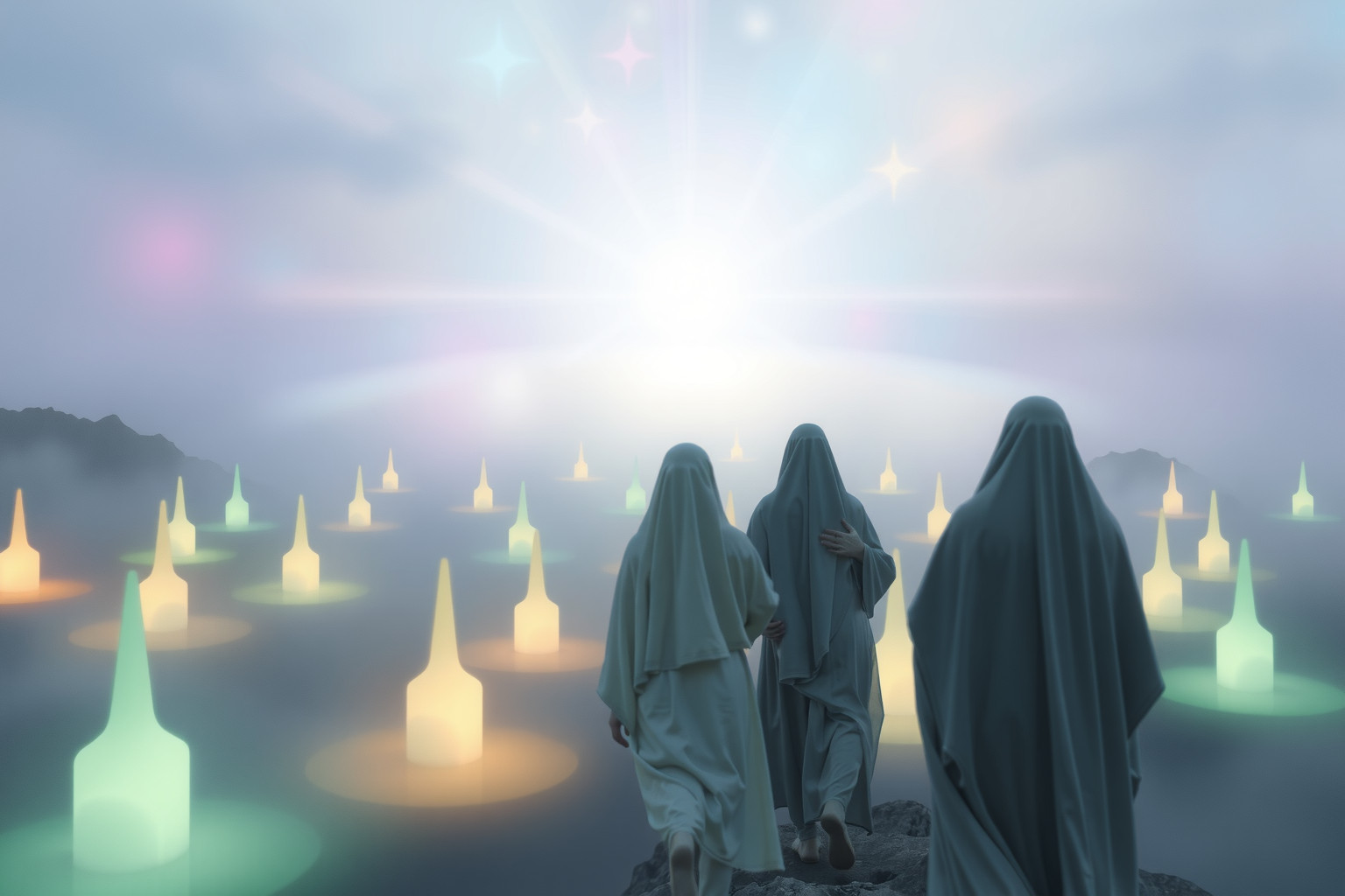Sognare un ritiro spirituale riflette il desiderio di pace interiore.