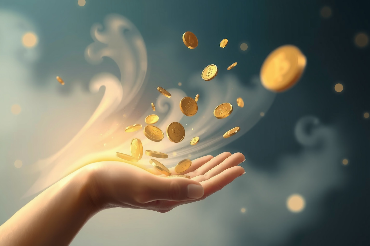 Sognare di perdere denaro indica ansia per insicurezze finanziarie future.