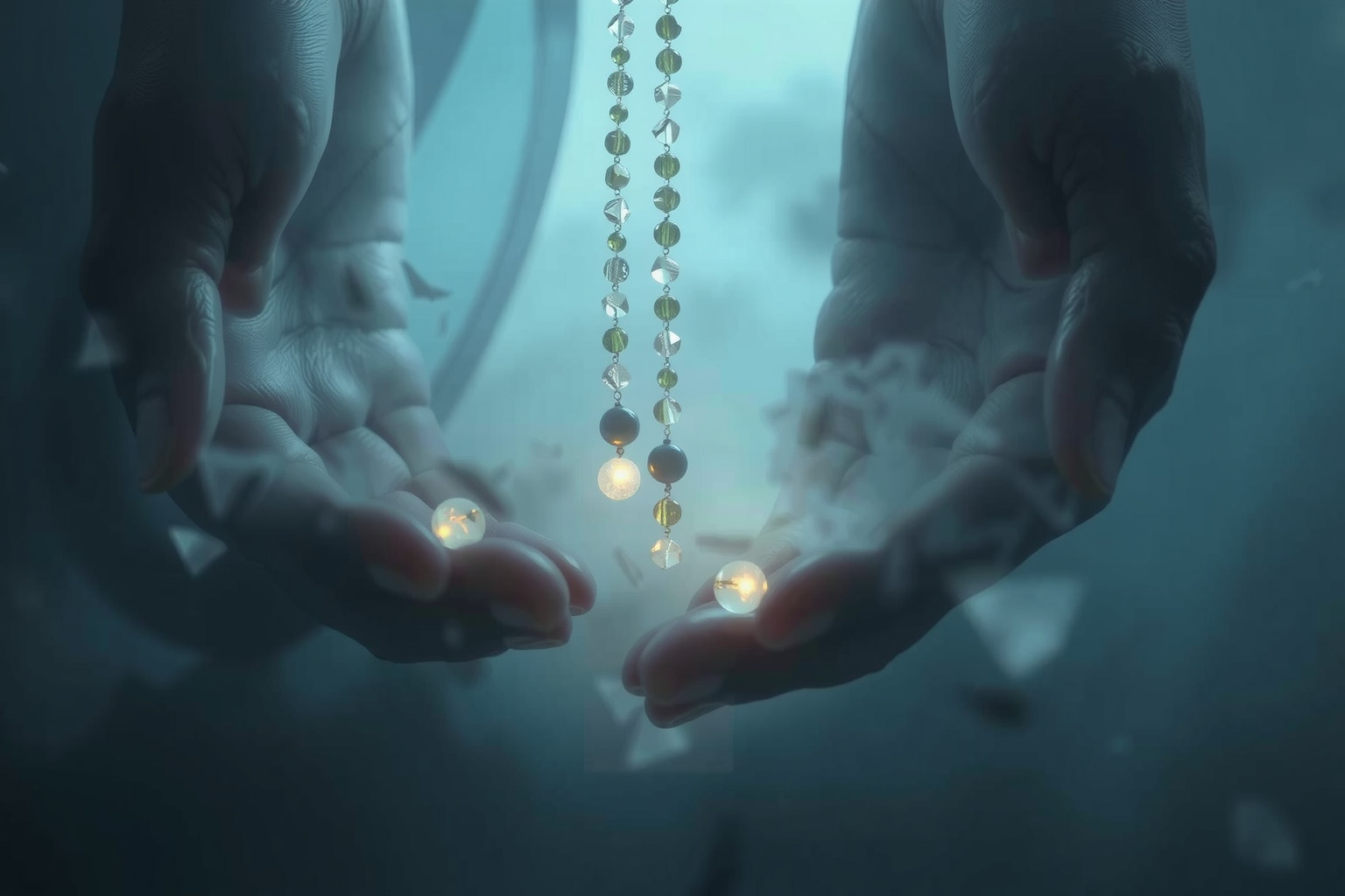 Sognare di perdere un rosario simboleggia crisi spirituali interiori profonde.