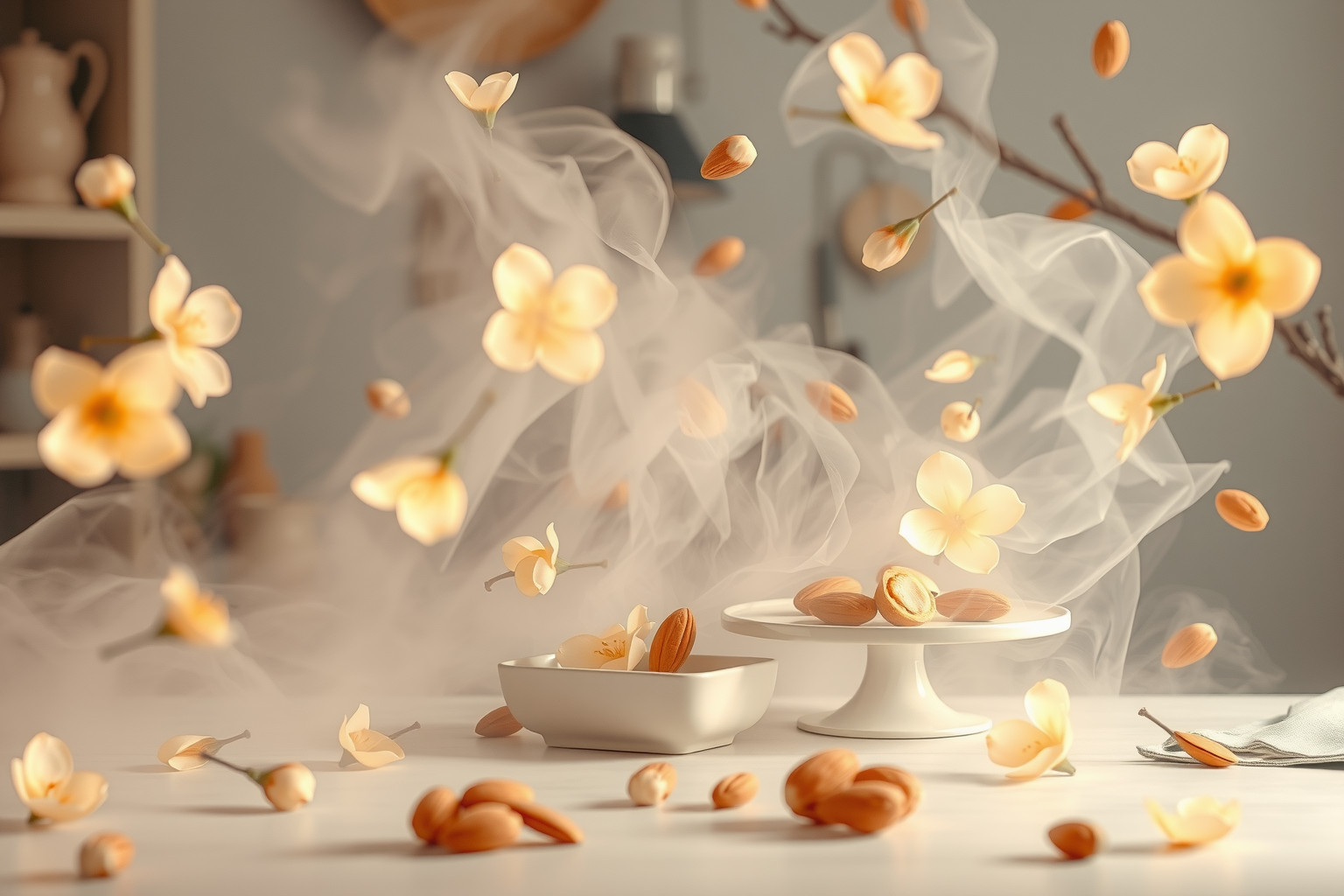 Sognare dolci con mandorle amare simboleggia sfide nascoste.