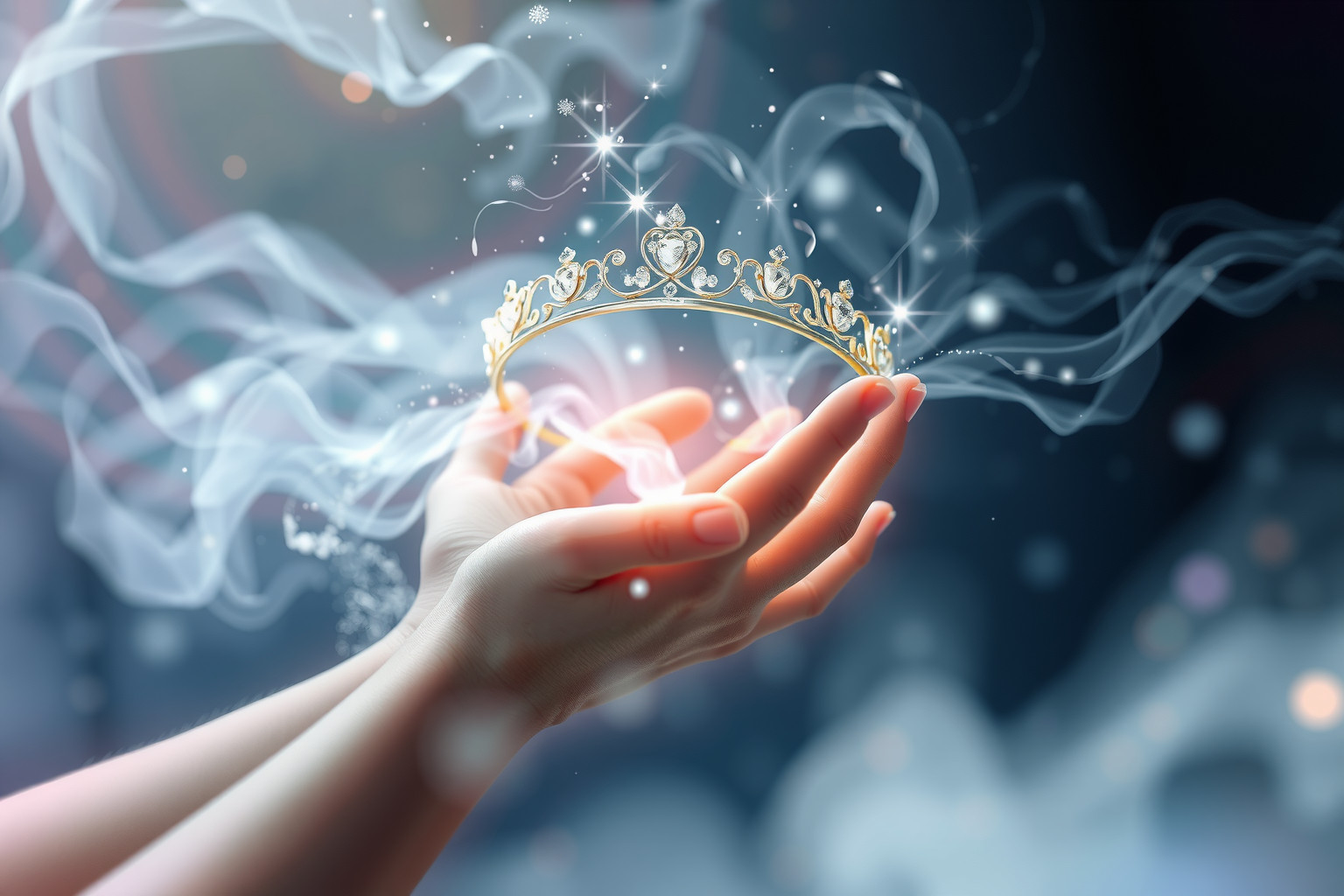Sognare di pulire un diadema simboleggia rinnovamento personale profondo.