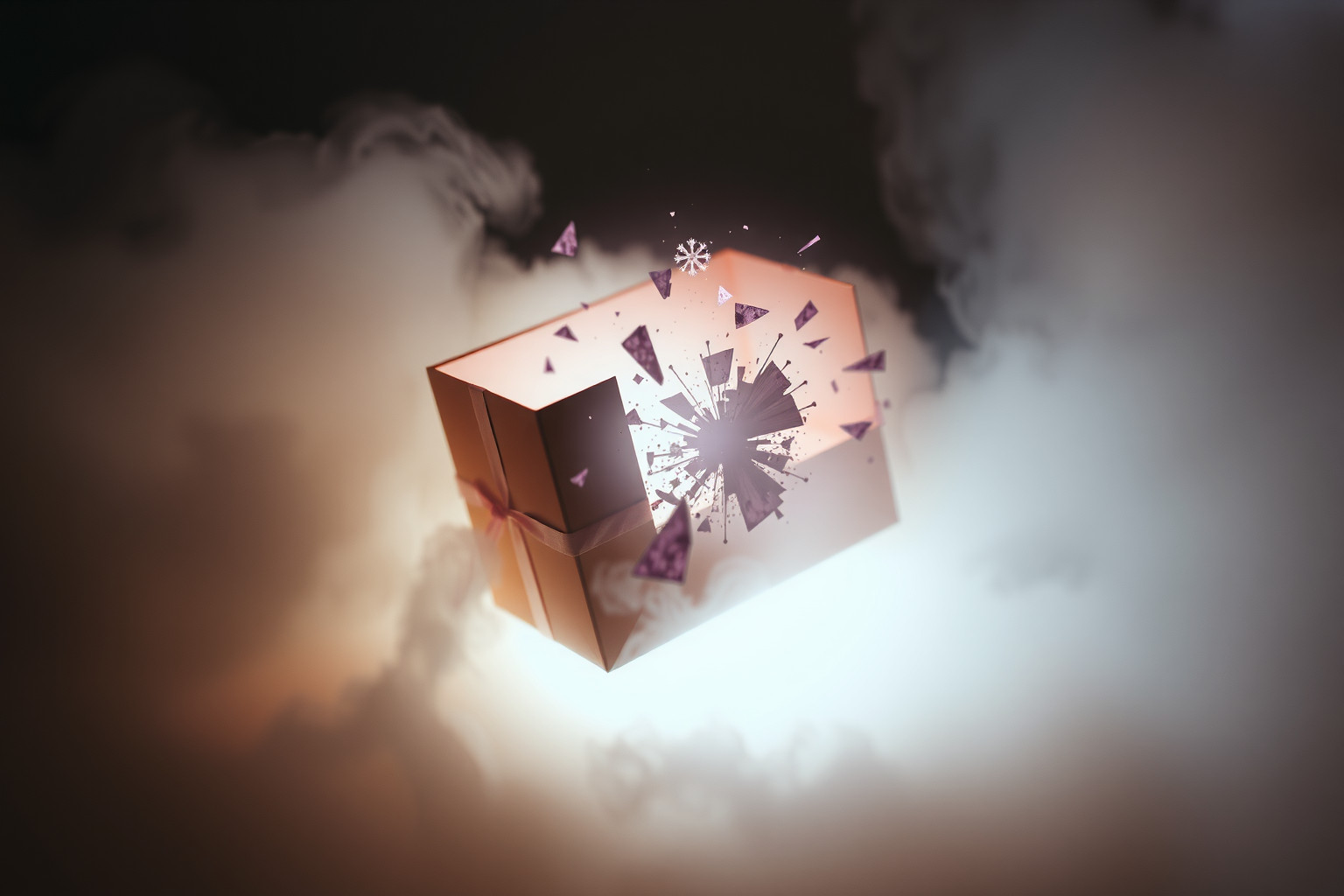 Sognare una bomba regalo indica tradimento e delusione imminente.
