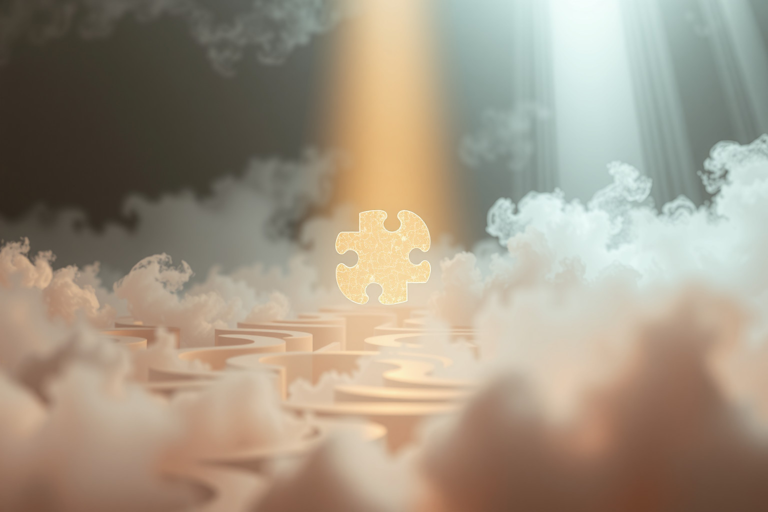 Sognare chiarezza indica soluzioni imminenti e intuizioni brillanti.