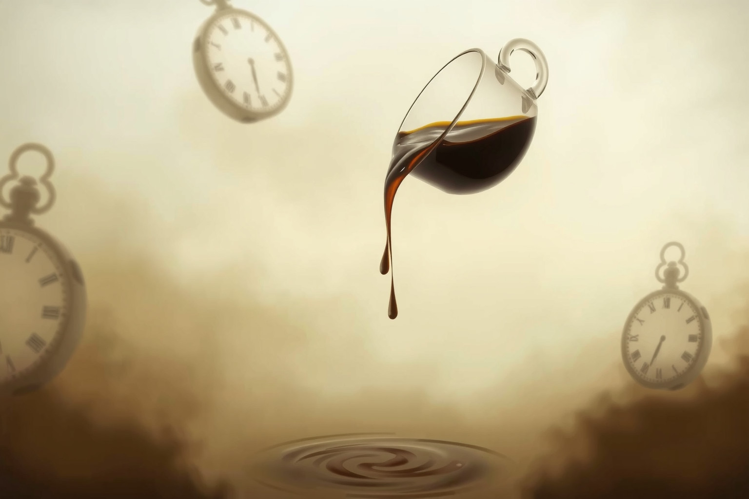 Sognare caffè rovesciato simboleggia ostacoli e piccole perdite.