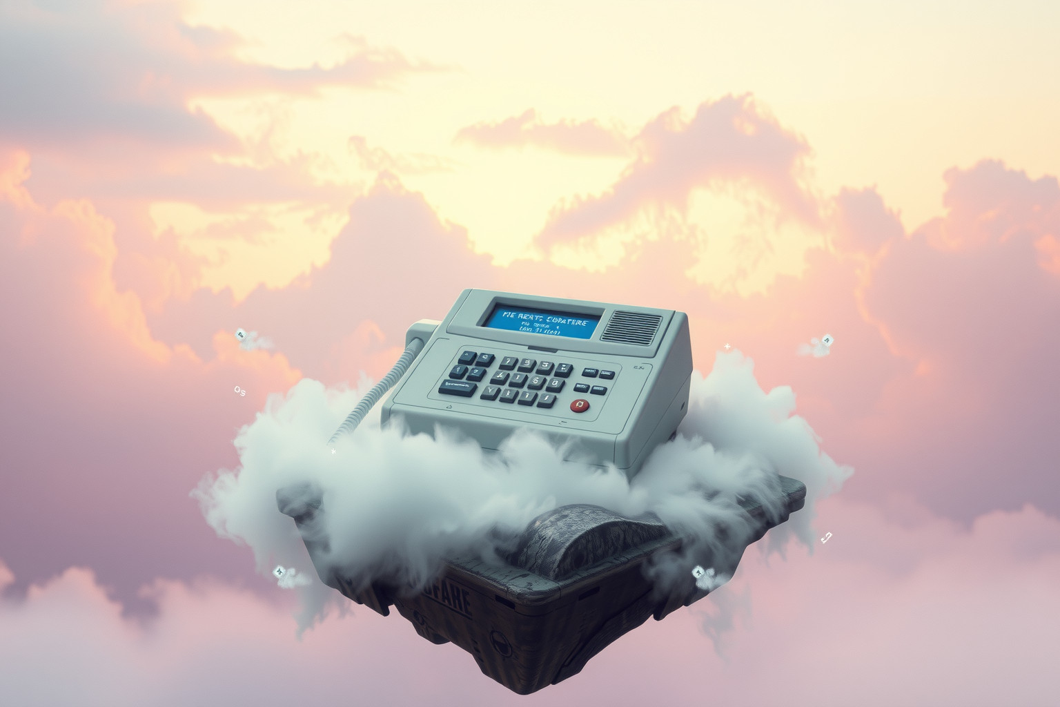 Sognare un fax abbandonato simboleggia messaggi o comunicazioni trascurate.