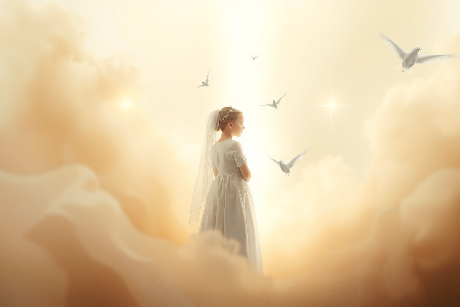 Sognare un defunto alla Prima Comunione porta conforto spirituale profondo.