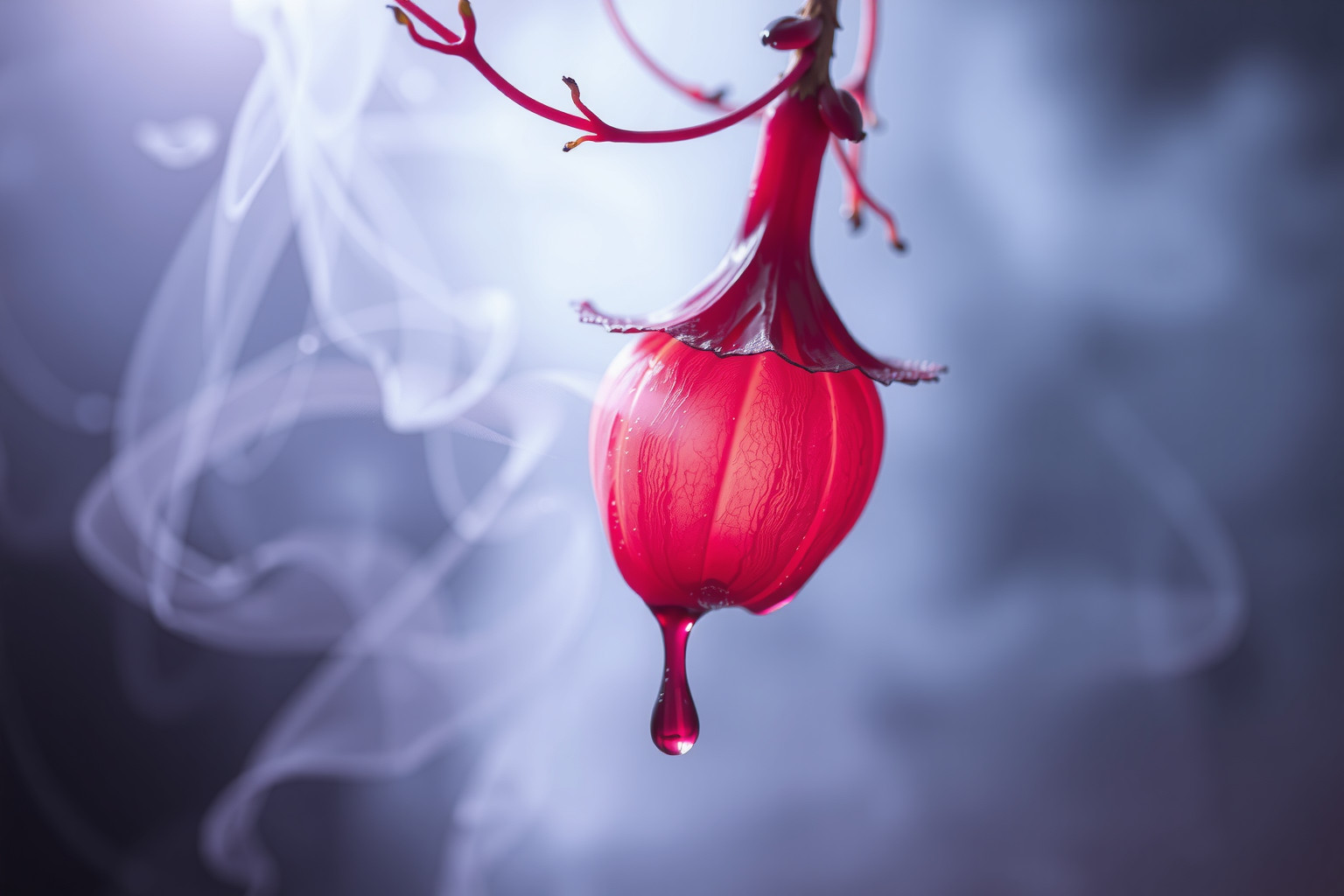 Sognare mandragola sanguinante indica trasformazioni interiori profonde e dolorose.