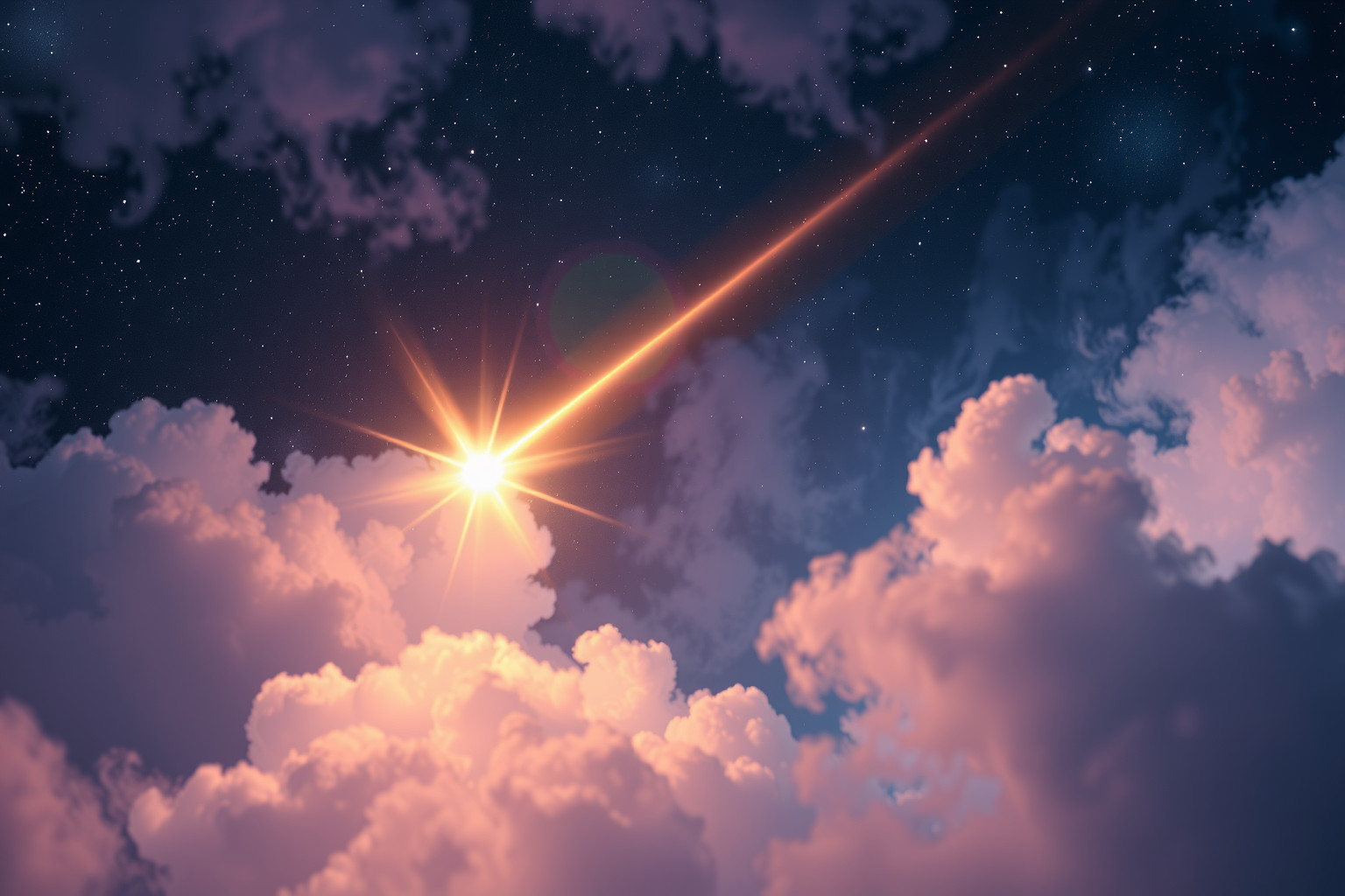 Sognare stelle cadenti simboleggia desideri ardenti e nuovi inizi.