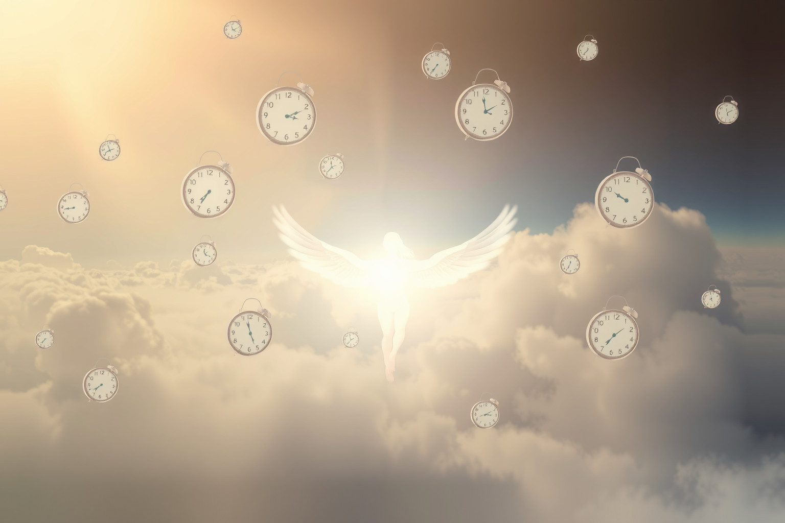 Sognare orologi simboleggia il tempo fluido nei sogni surreali.