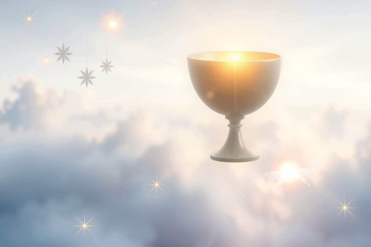 Sognare il Santo Graal simboleggia ricerca spirituale e redenzione interiore.