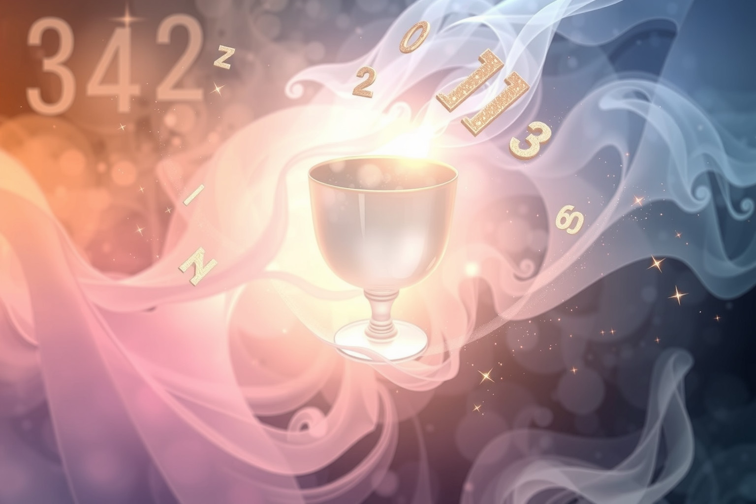 Sognare il Santo Graal simboleggia ricerca spirituale e numeri sacri.