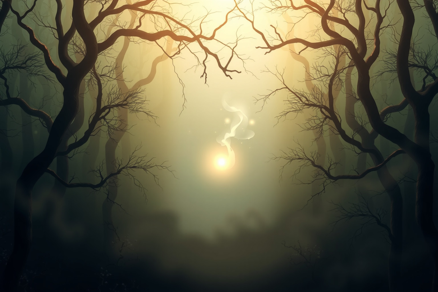 Sognare l'imbocco del bosco simboleggia attrazione verso misteri nascosti.