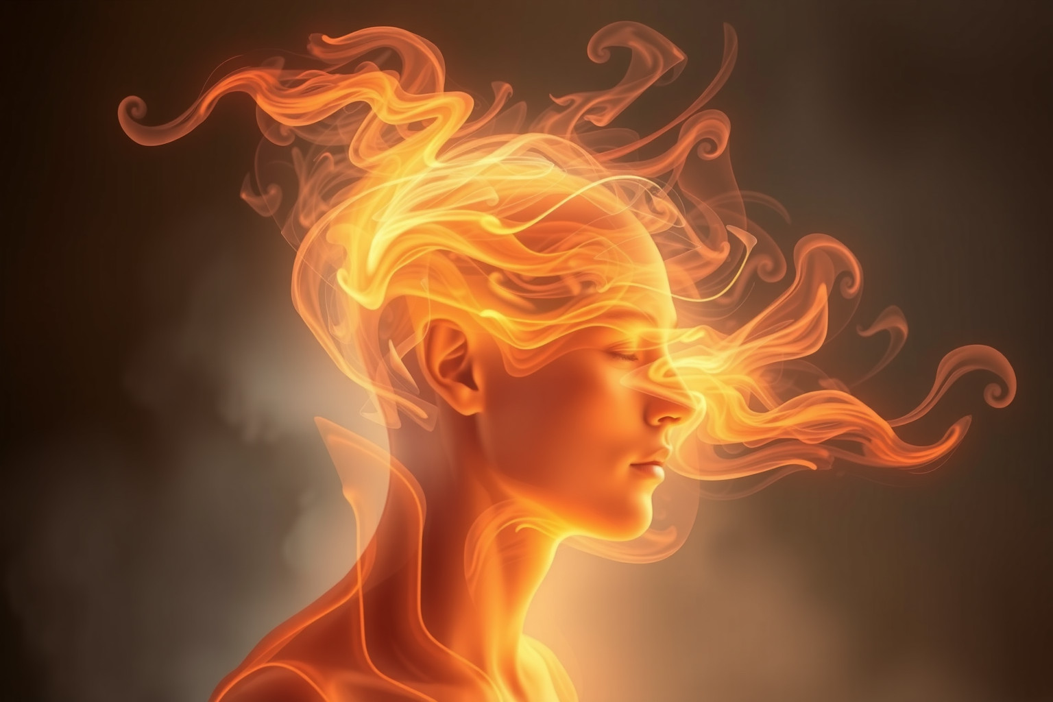 Sognare scottature alla testa indica preoccupazioni mentali intense.