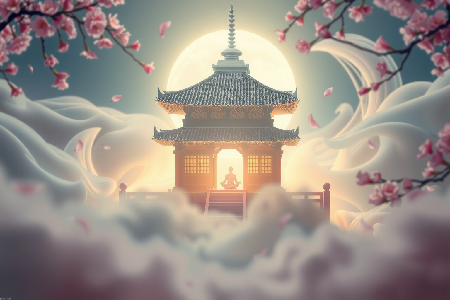 Sognare templi giapponesi simboleggia pace e crescita spirituale profonda.
