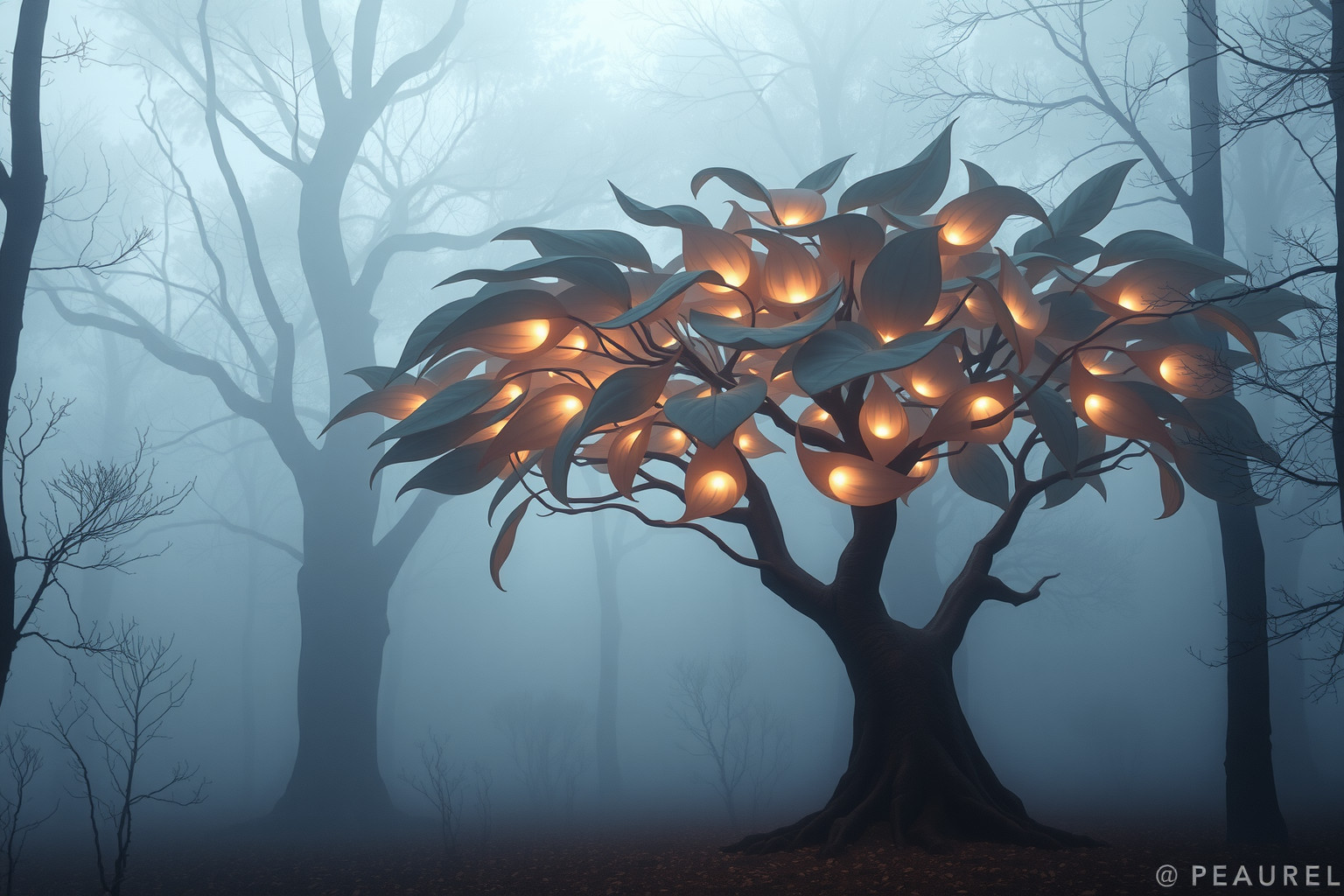 Sognare alberi a foglie larghe simboleggia crescita e prosperità interiore.