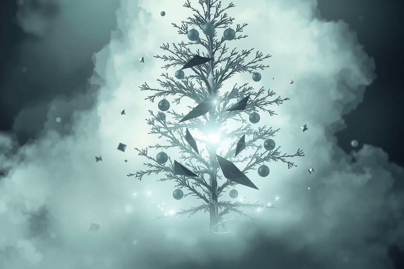 Sognare un albero di Natale rotto simboleggia speranze infrante.