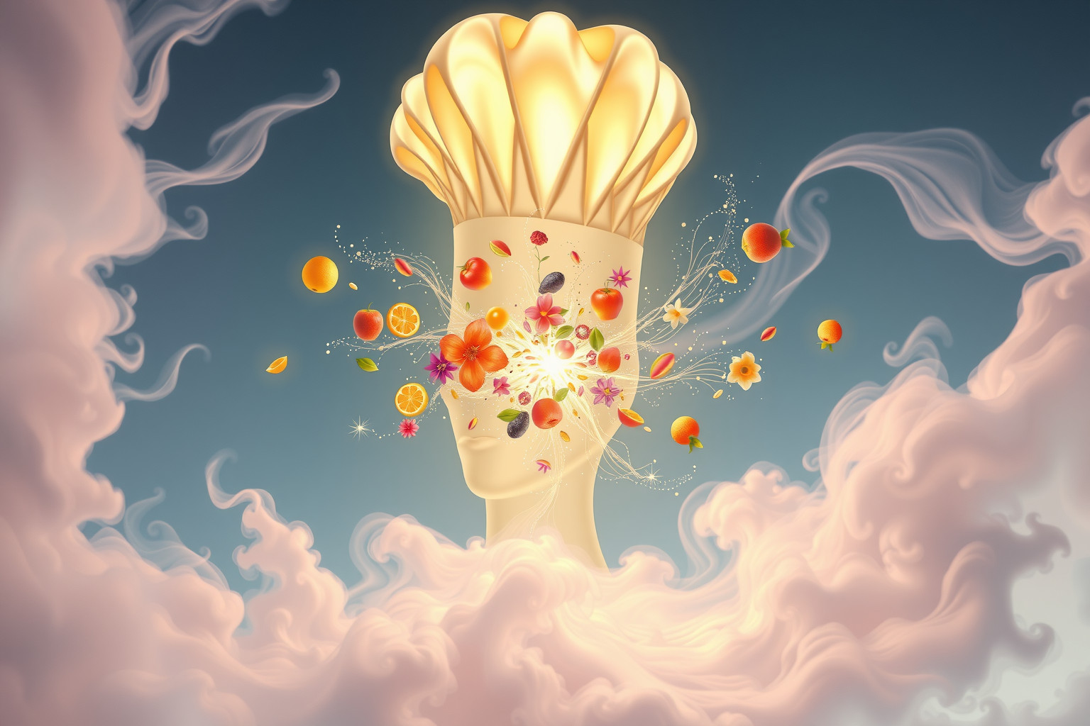 Sognare un cappello da chef simboleggia talento creativo e cura alimentare.