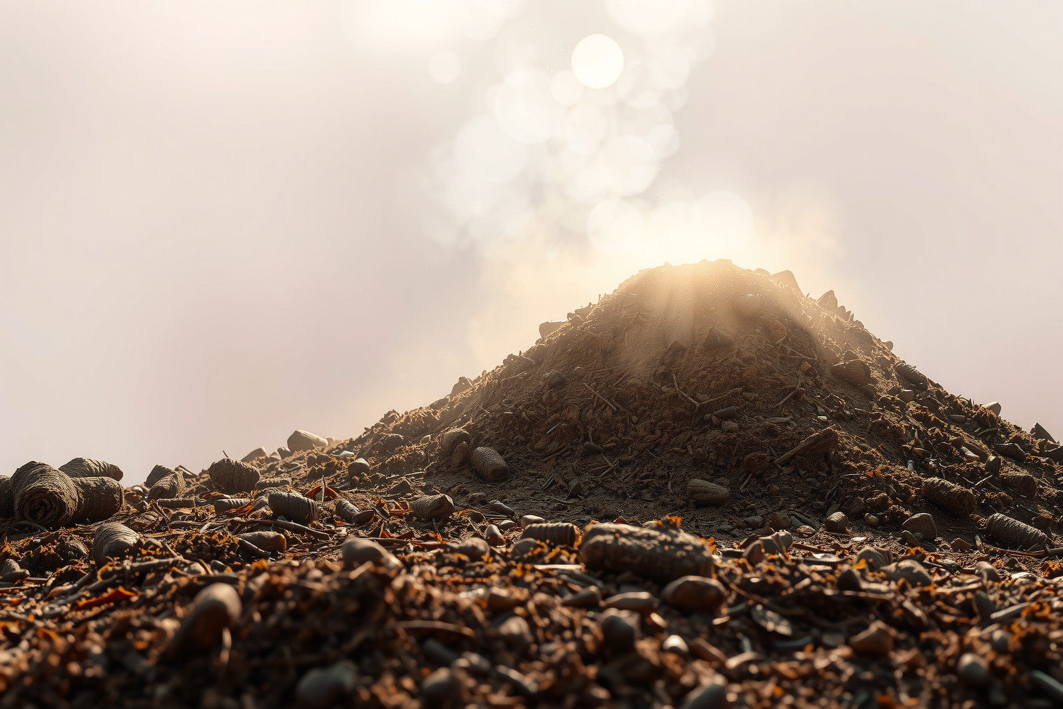 Sognare compost inaspettato indica trasformazioni sorprendenti nella vita.