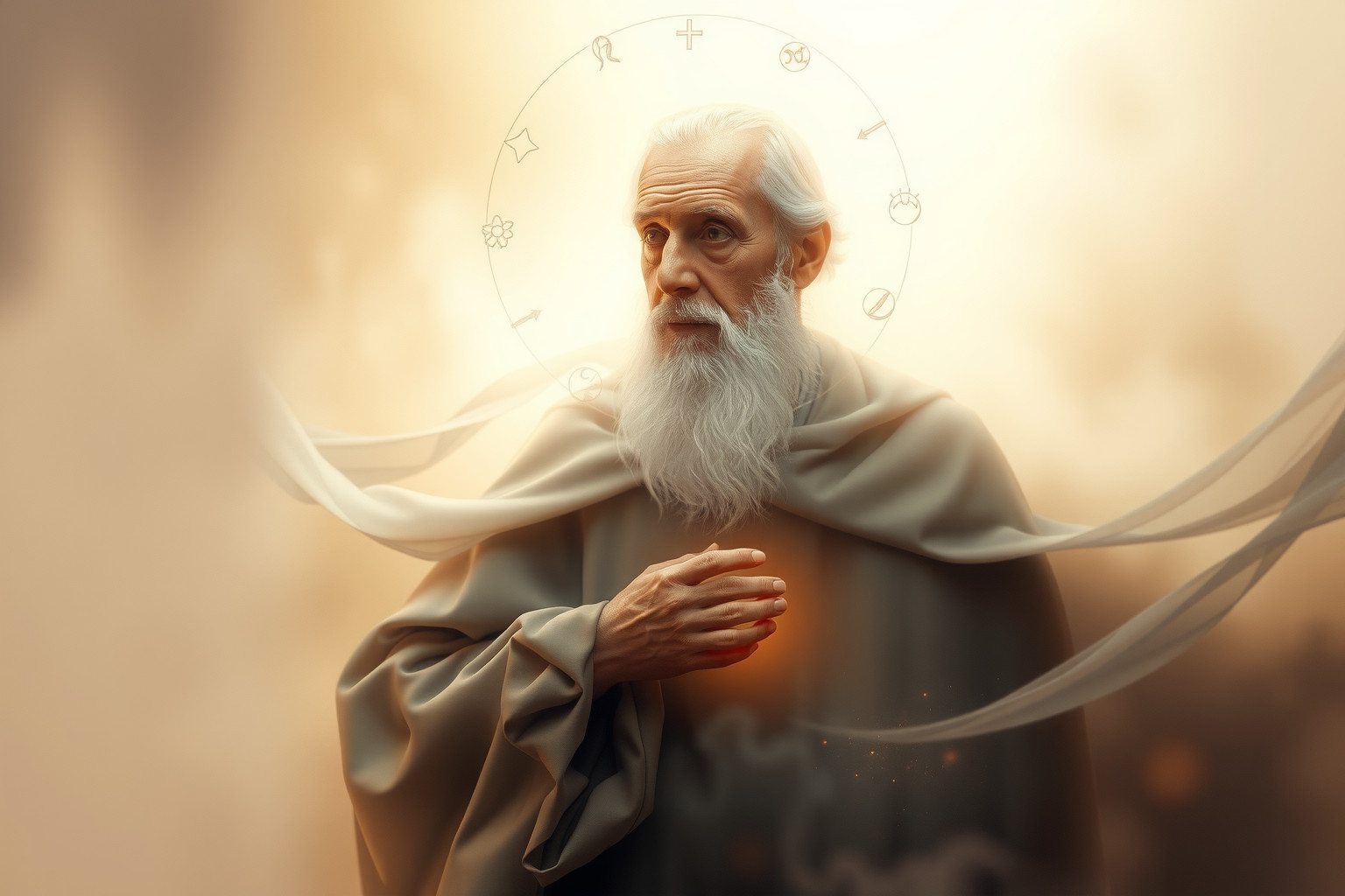 Sognare un frate domenicano anziano simboleggia saggezza e guida spirituale.